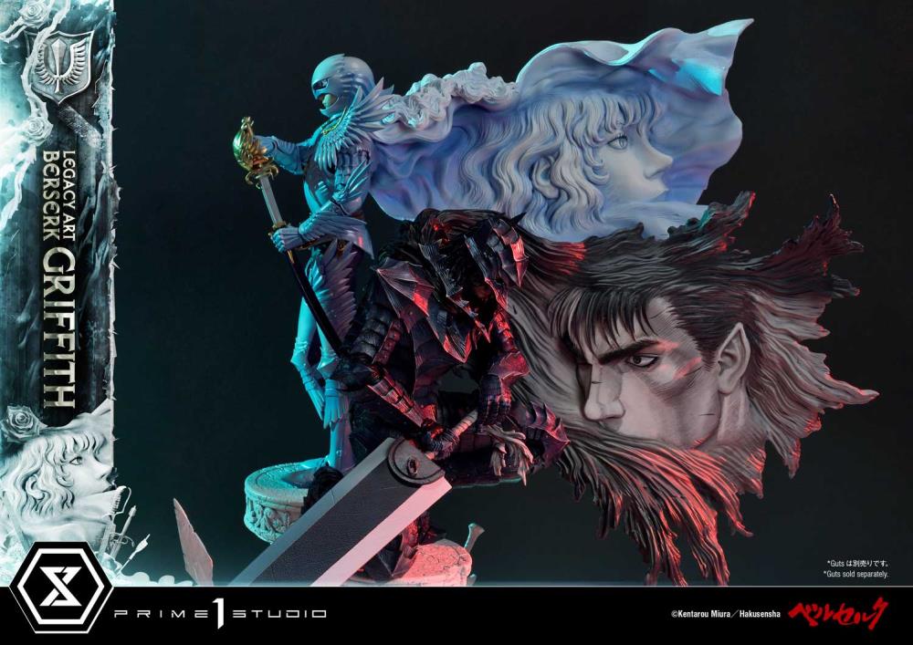 Berserk Legacy Art "Kentaro Miura" Griffith 1/6 Scale Statue (With Bonus) Gallery Image 51