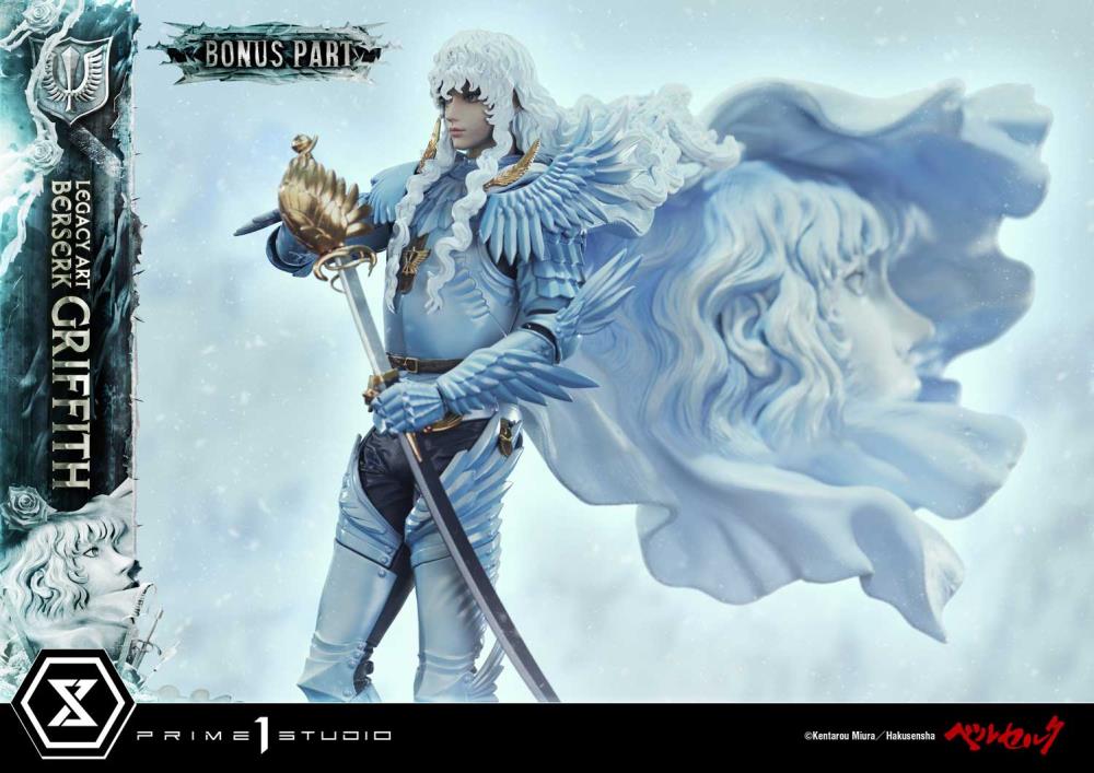 Berserk Legacy Art "Kentaro Miura" Griffith 1/6 Scale Statue (With Bonus) Gallery Image 7