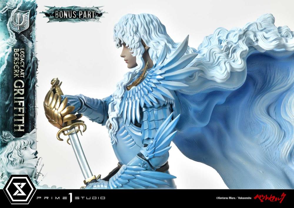 Berserk Legacy Art "Kentaro Miura" Griffith 1/6 Scale Statue (With Bonus) Gallery Image 28