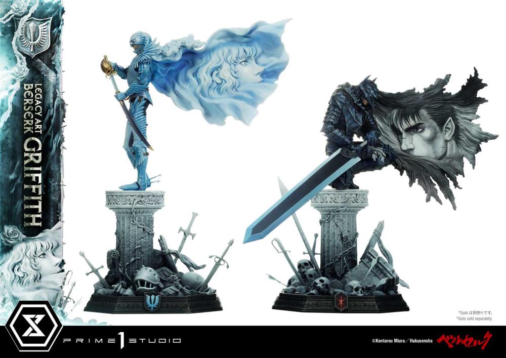 Berserk Legacy Art "Kentaro Miura" Griffith 1/6 Scale Statue (With Bonus) Gallery Image 54