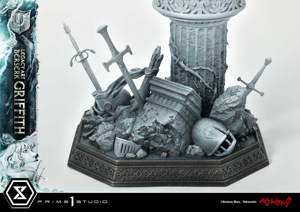 Berserk Legacy Art "Kentaro Miura" Griffith 1/6 Scale Statue (With Bonus) Gallery Image 42