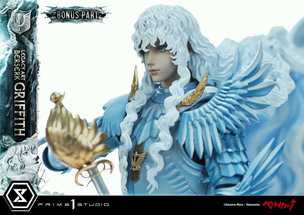 Berserk Legacy Art "Kentaro Miura" Griffith 1/6 Scale Statue (With Bonus) Gallery Image 9