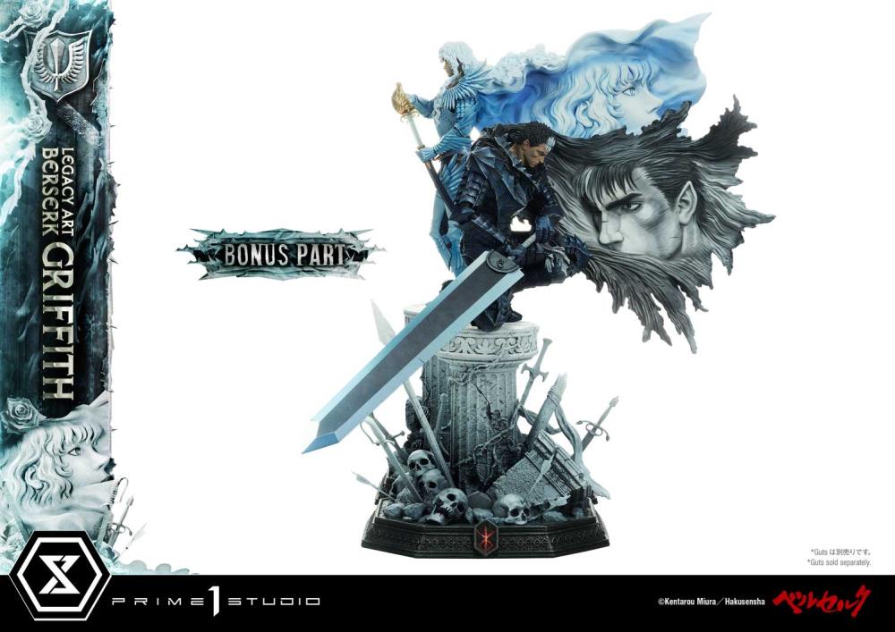 Berserk Legacy Art "Kentaro Miura" Griffith 1/6 Scale Statue (With Bonus) Gallery Image 15