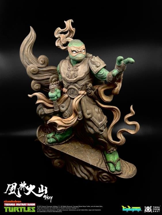 Teenage Mutant Ninja Turtles Fūrinkazan Michelangelo Limited Edition Statue Gallery Image 4