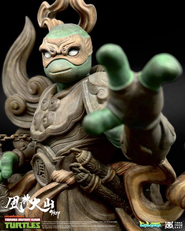 Teenage Mutant Ninja Turtles Fūrinkazan Michelangelo Limited Edition Statue Gallery Image 9