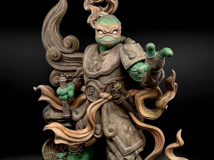 Teenage Mutant Ninja Turtles Fūrinkazan Michelangelo Limited Edition Statue Gallery Image 1