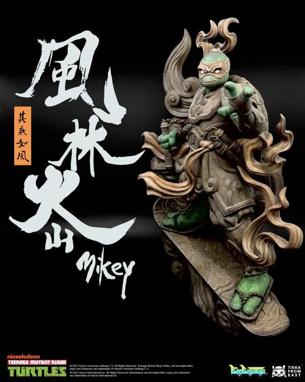 Teenage Mutant Ninja Turtles Fūrinkazan Michelangelo Limited Edition Statue Gallery Image 14