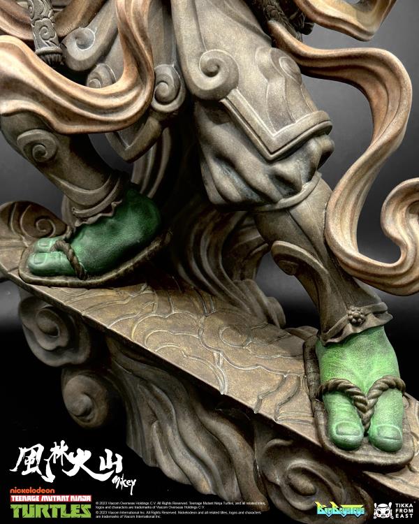 Teenage Mutant Ninja Turtles Fūrinkazan Michelangelo Limited Edition Statue Gallery Image 10