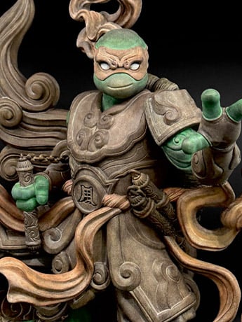 笑暮屋　棗M神龍 Teenage Mutant Ninja Turtles Fūrinkazan Michelangelo Limited