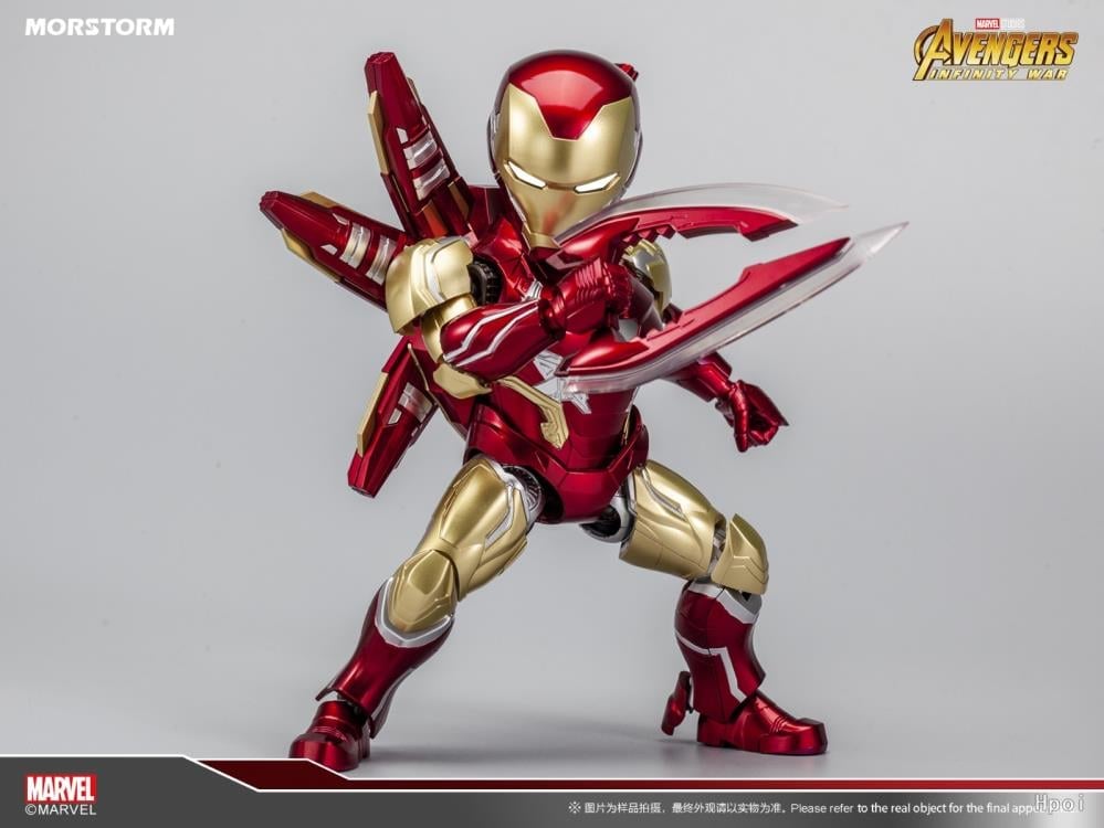 Avengers: Infinity War SD Iron Man Mark 85 Deluxe Model Kit Gallery Image 5