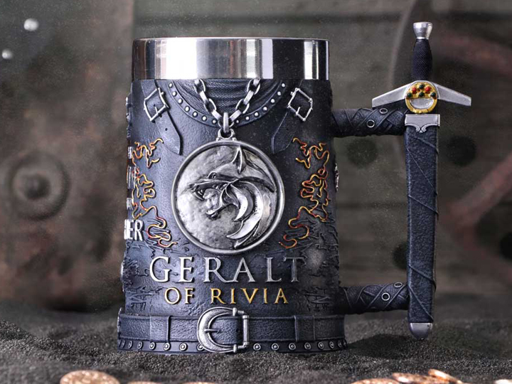 The Witcher Geralt of Rivia Tankard Gallery Image 1