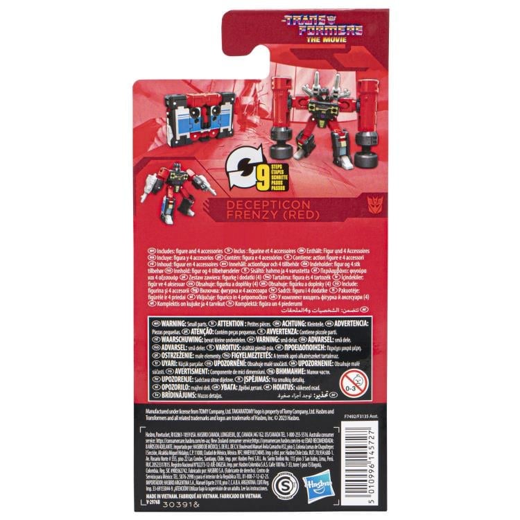 Transformers Studio Series Core Decepticon Frenzy (Red) Gallery Image 7