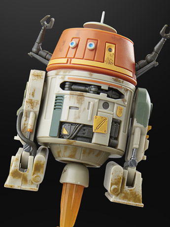 Star Wars: The Black Series 6" Chopper (Rebels) Gallery Image 2