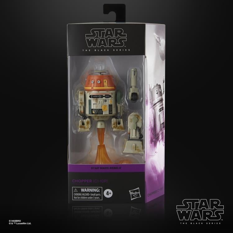 Star Wars: The Black Series 6" Chopper (Rebels) Gallery Image 13