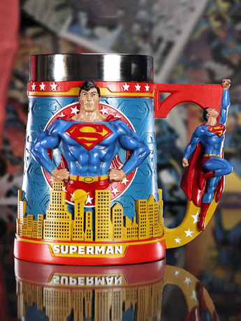 DC Comics Superman Man of Steel Tankard Gallery Image 2