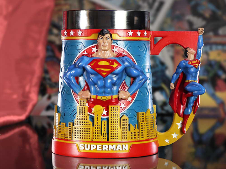 DC Comics Superman Man of Steel Tankard Gallery Image 1