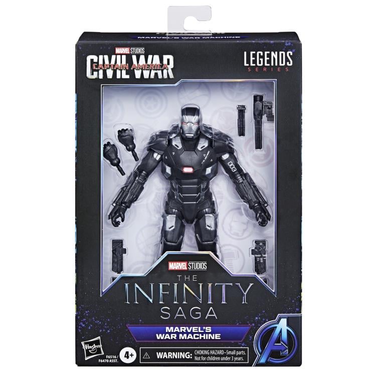 Captain America: Civil War Marvel Legends The Infinity Saga War Machine Action Figure Gallery Image 11