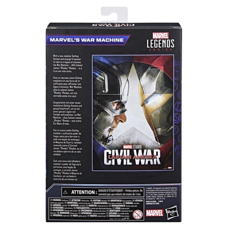 Captain America: Civil War Marvel Legends The Infinity Saga War Machine Action Figure Gallery Image 12
