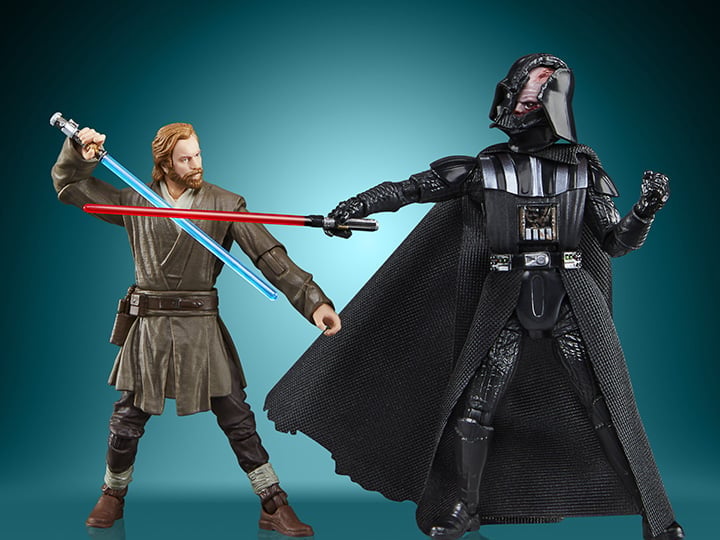 Star Wars: The Vintage Collection Obi-Wan Kenobi & Darth Vader Showdown (Obi-Wan Kenobi) Two-Pack Gallery Image 1