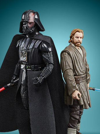 Star Wars: The Vintage Collection Obi-Wan Kenobi & Darth Vader Showdown (Obi-Wan Kenobi) Two-Pack Gallery Image 2