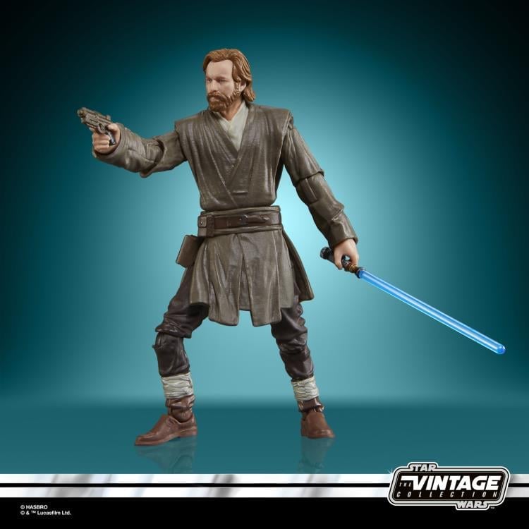 Star Wars: The Vintage Collection Obi-Wan Kenobi & Darth Vader Showdown (Obi-Wan Kenobi) Two-Pack Gallery Image 9