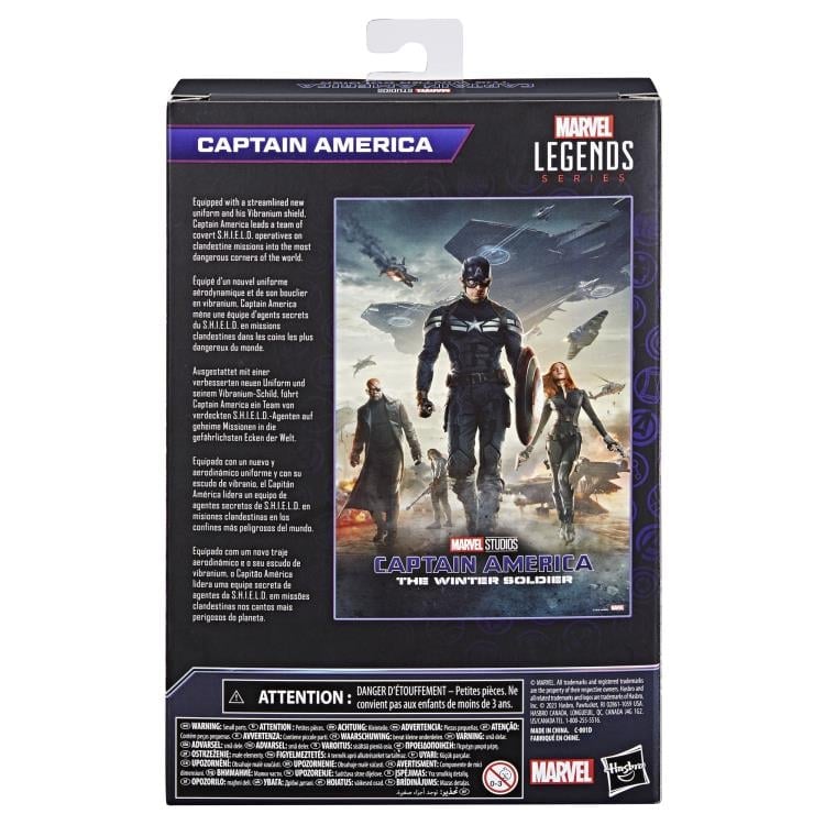 Captain America: The Winter Soldier Marvel Legends The Infinity Saga Captain America Action Figure Gallery Image 10