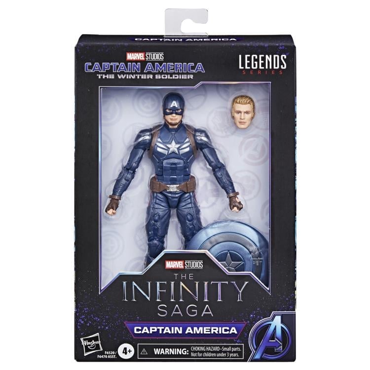 Captain America: The Winter Soldier Marvel Legends The Infinity Saga Captain America Action Figure Gallery Image 9