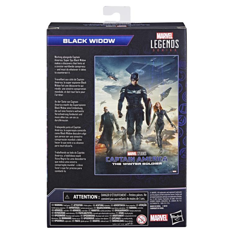 Captain America: The Winter Soldier Marvel Legends The Infinity Saga Black Widow Action Figure Gallery Image 11
