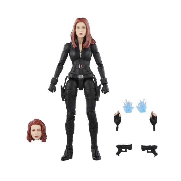 Captain America: The Winter Soldier Marvel Legends The Infinity Saga Black Widow Action Figure Gallery Image 9