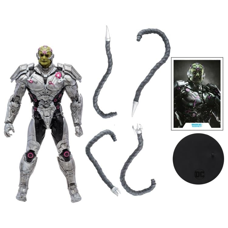 Injustice 2 DC Multiverse Brainiac Action Figure Gallery Image 9