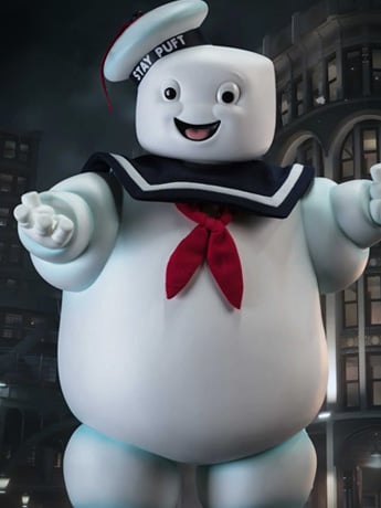 Ghostbusters Stay Puft Marshmallow Man (Normal Ver.) Soft Vinyl Figure Gallery Image 2