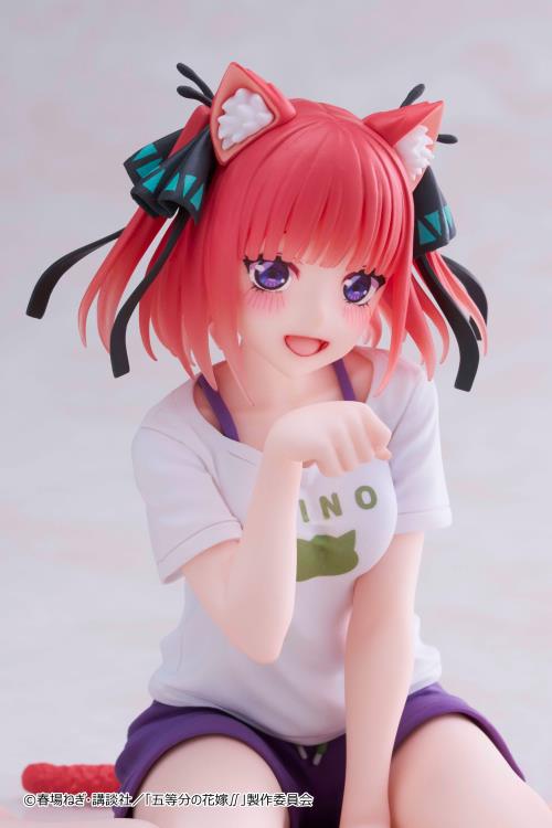 The Quintessential Quintuplets 2 Desktop Cute Nino Nakano (Newley Written Cat Roomwear Ver.) Figure Gallery Image 5