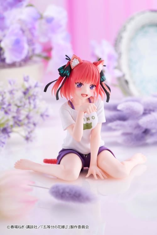 The Quintessential Quintuplets 2 Desktop Cute Nino Nakano (Newley Written Cat Roomwear Ver.) Figure Gallery Image 3
