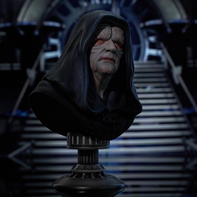 Star Wars: Return of the Jedi Legends in 3D Emperor Palpatine 1/2 Scale Limited Edition Bust Gallery Image 4