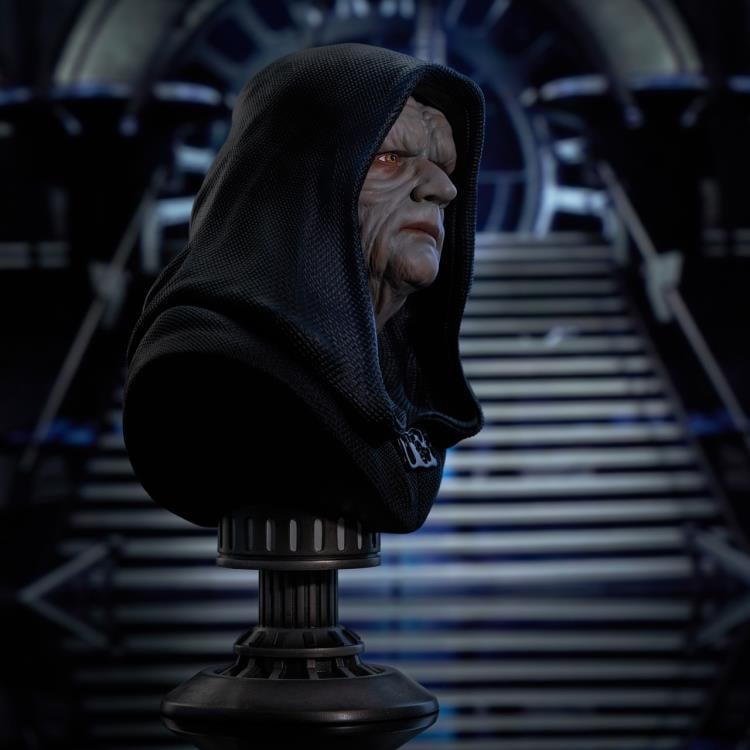 Star Wars: Return of the Jedi Legends in 3D Emperor Palpatine 1/2 Scale Limited Edition Bust Gallery Image 5