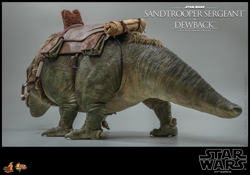Star Wars: A New Hope MMS722 Sandtrooper Sergeant and Dewback 1/6th Scale Collectible Figure Set Gallery Image 18
