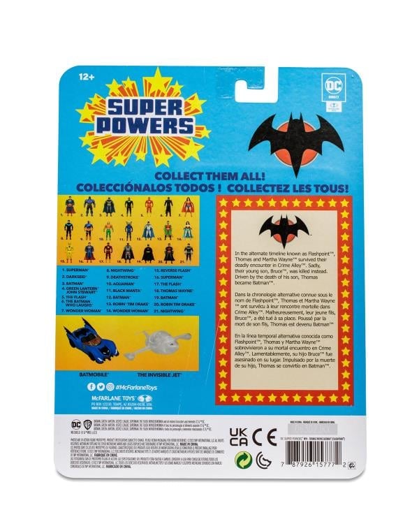 DC Comics DC Super Powers Thomas Wayne Batman Figure Gallery Image 11