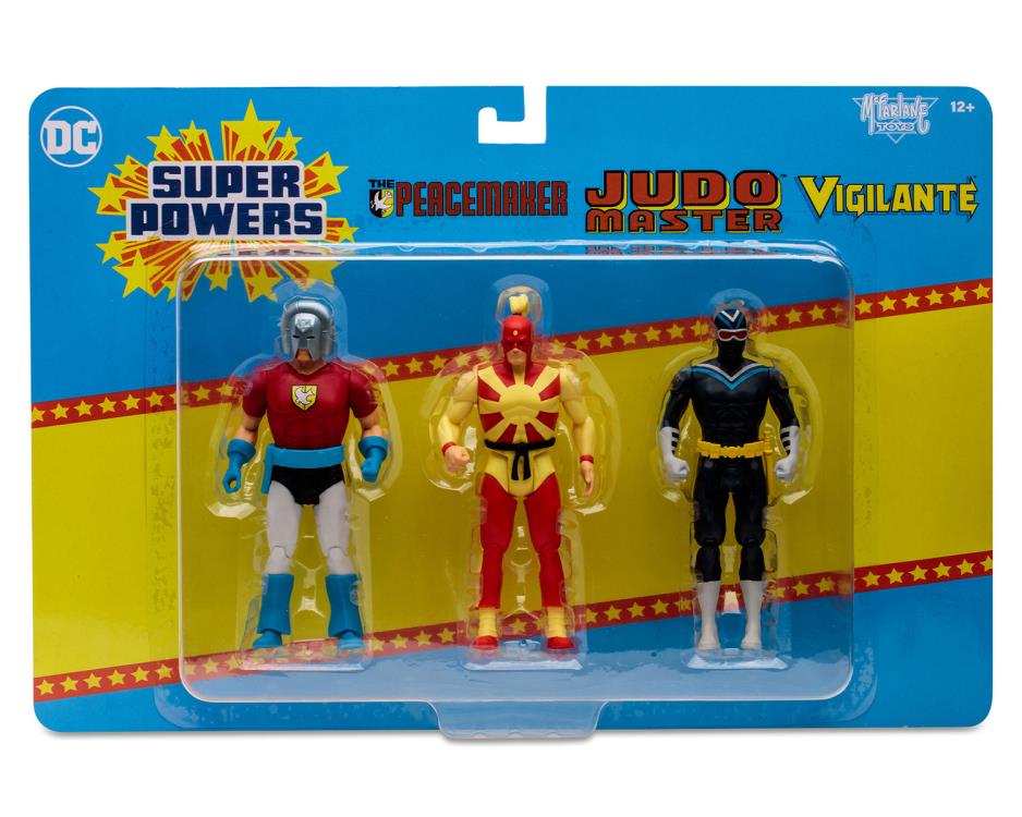 DC Comics DC Super Powers Peacemaker, Judomaster, & Vigilante Three-Pack Gallery Image 19