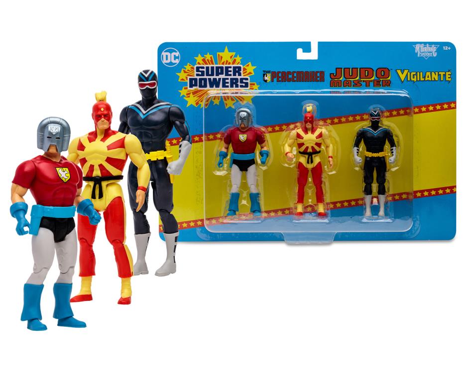 DC Comics DC Super Powers Peacemaker, Judomaster, & Vigilante Three-Pack Gallery Image 18