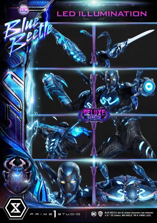 Blue Beetle Museum Masterline Blue Beetle Deluxe 1/3 Scale Statue Gallery Image 60