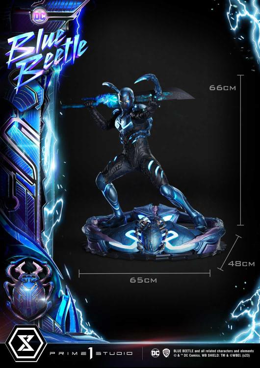 Blue Beetle Museum Masterline Blue Beetle Deluxe 1/3 Scale Statue Gallery Image 58
