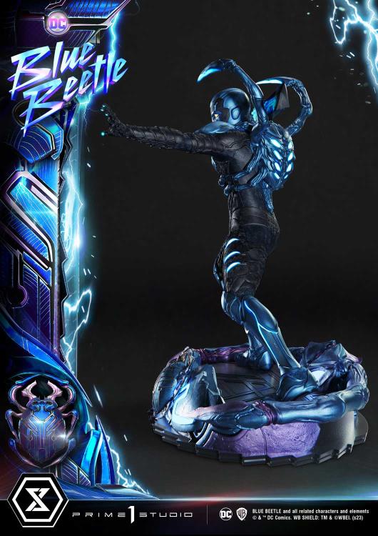 Blue Beetle Museum Masterline Blue Beetle Deluxe 1/3 Scale Statue Gallery Image 55