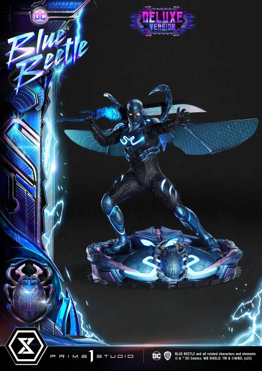 Blue Beetle Museum Masterline Blue Beetle Deluxe 1/3 Scale Statue Gallery Image 47