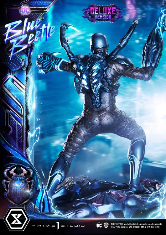 Blue Beetle Museum Masterline Blue Beetle Deluxe 1/3 Scale Statue Gallery Image 22