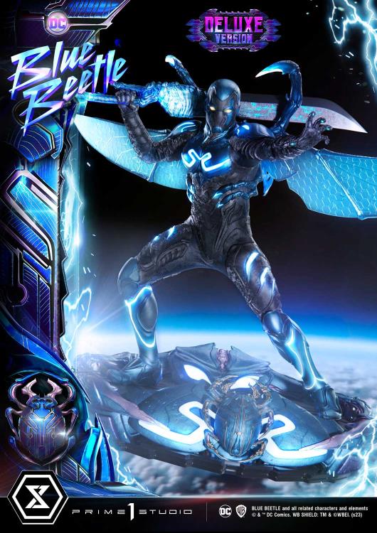 Blue Beetle Museum Masterline Blue Beetle Deluxe 1/3 Scale Statue Gallery Image 12