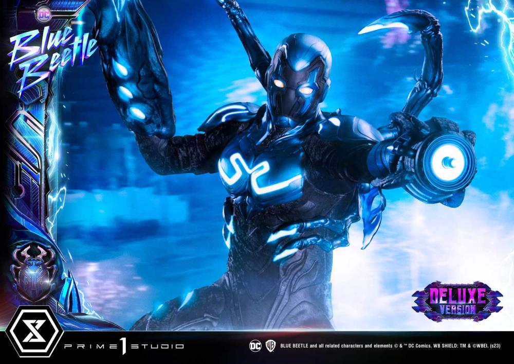 Blue Beetle Museum Masterline Blue Beetle Deluxe 1/3 Scale Statue Gallery Image 24