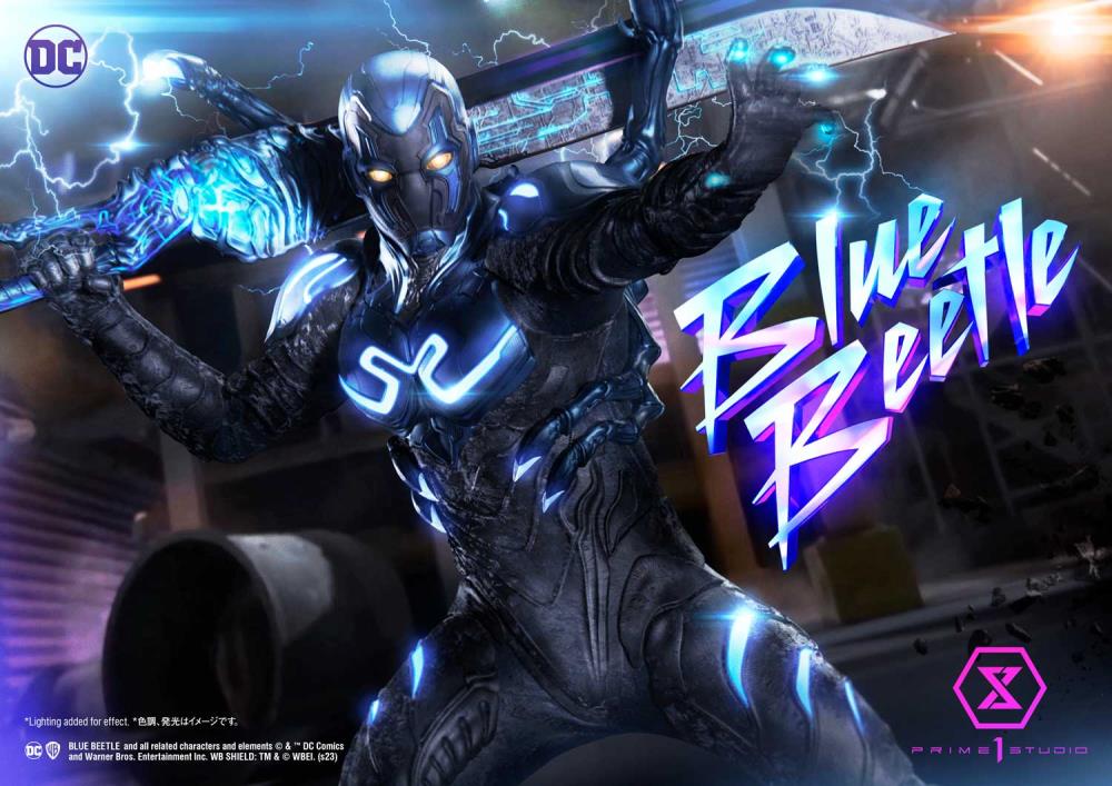 Blue Beetle Museum Masterline Blue Beetle Deluxe 1/3 Scale Statue Gallery Image 38
