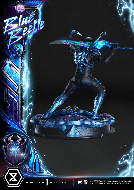 Blue Beetle Museum Masterline Blue Beetle Deluxe 1/3 Scale Statue Gallery Image 54