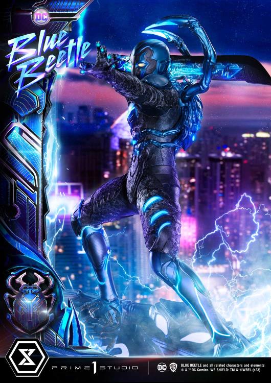 Blue Beetle Museum Masterline Blue Beetle Deluxe 1/3 Scale Statue Gallery Image 36