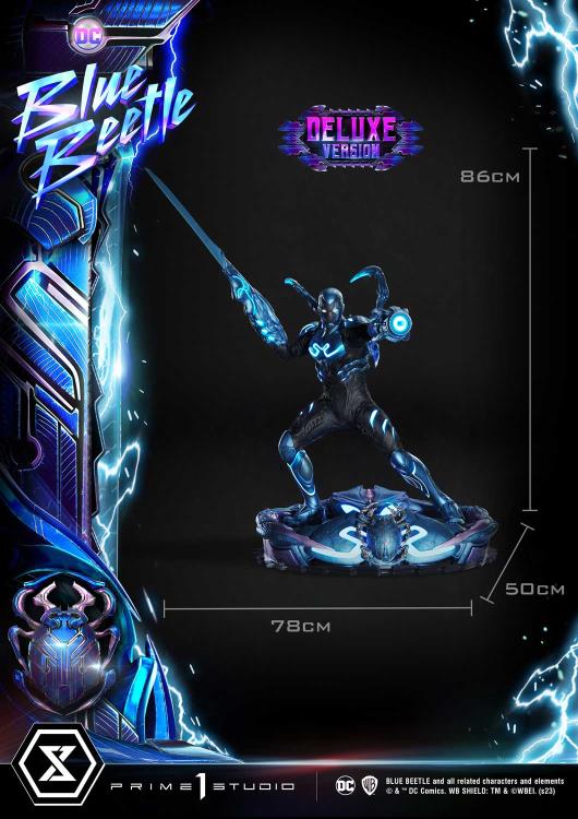 Blue Beetle Museum Masterline Blue Beetle Deluxe 1/3 Scale Statue Gallery Image 52